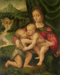 Madonna und Kind mit St. Johannes